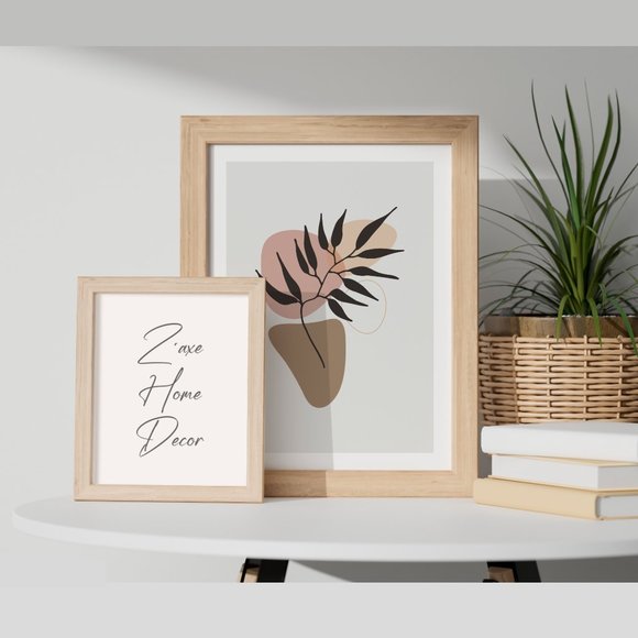 Modern Minimalist Abstract Nature Boho Wall Art Print Home Decor [No Frame] - Picture 5 of 6